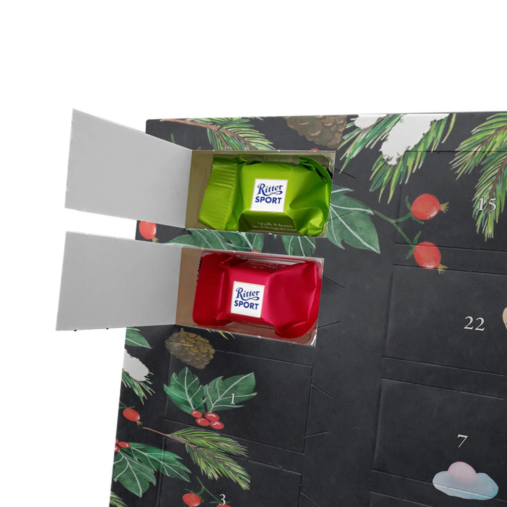 Personalisierter Schoko Adventskalender Lama Regenbogen Adventskalender mit Namen, Personalisierter Adventskalender, Alpaka, Lama, Selbstständig, Lamas, Regenbogen, Hobby, Außenseiter, Haters Gonna Hate, Wolkenland, Schule, Freiheit, Abi, Haters