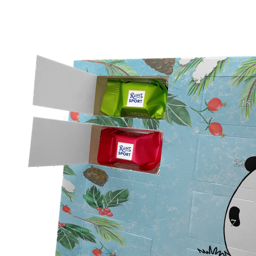 Adventskalender mit Namen Panda Weihnachtsgeschenk Personalisierter Adventskalender, Adventskalender mit Namen