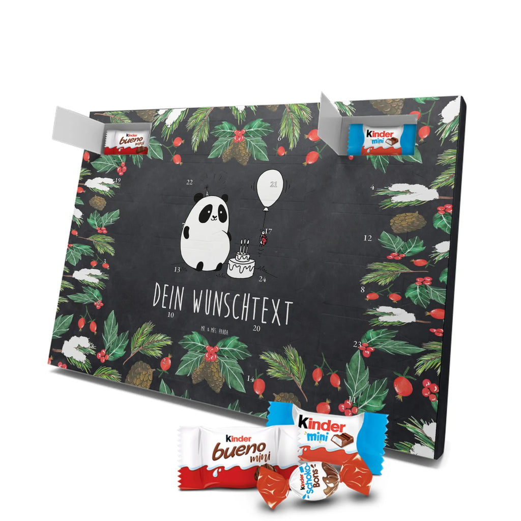  Panda urodziny Personalisierter Adventskalender, Adventskalender mit Namen