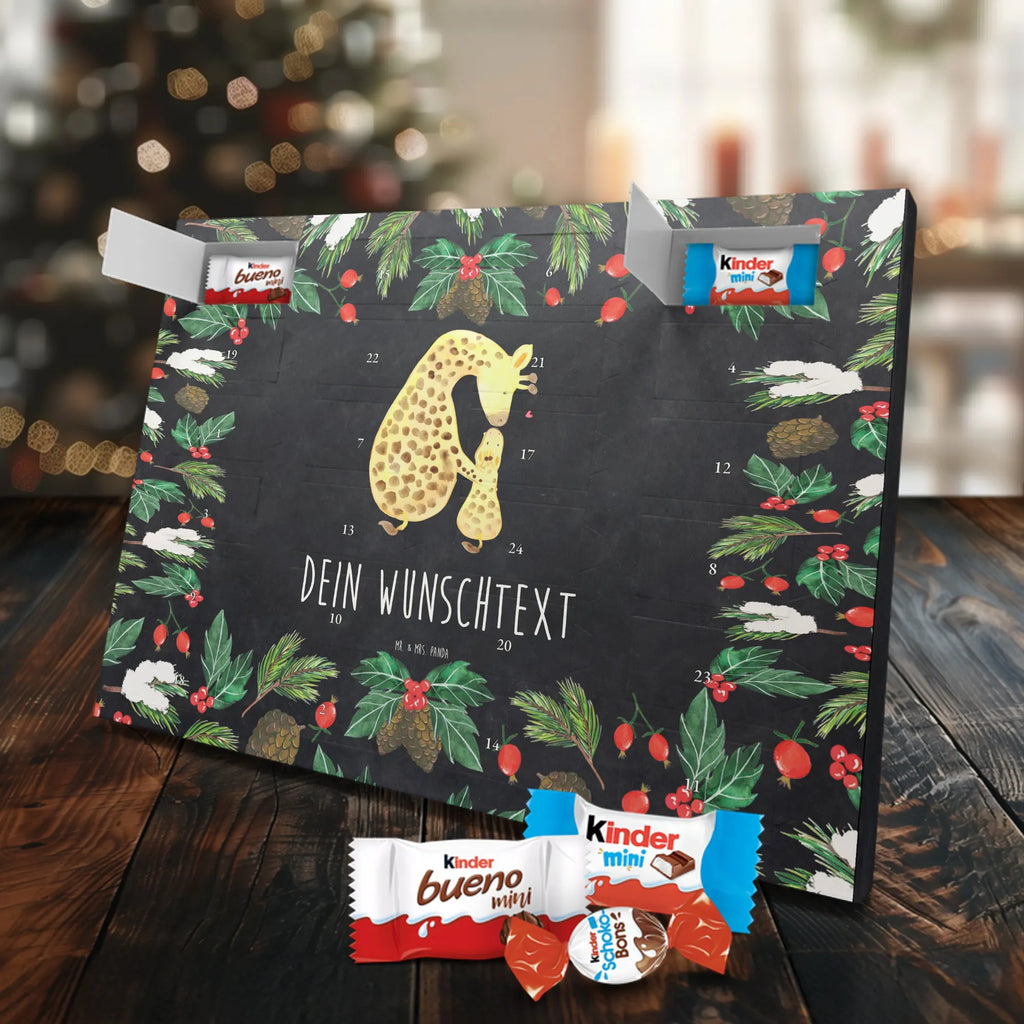 Adventskalender mit Namen Giraffe Kind Adventskalender mit Namen, Personalisierter Adventskalender, Wildtiere, Afrika, Mutter, Tochter, Mama, Lieblingsmensch, Giraffe, Sohn, Kind