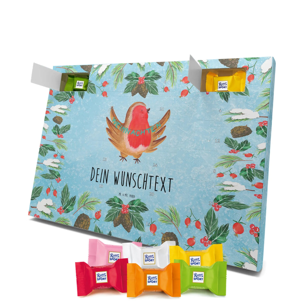 Personalisierter Schoko Adventskalender Rotkehlchen Weihnachten Personalisierter Adventskalender, Adventskalender mit Namen, Wintermotiv, Nikolaus, Weihnachten, Weihnachtsdeko, Winter, Advent, Heiligabend, Vogel, Frohe Weihnachten, Weihnachtsmotiv, Weihnachtsgruß, Xmas