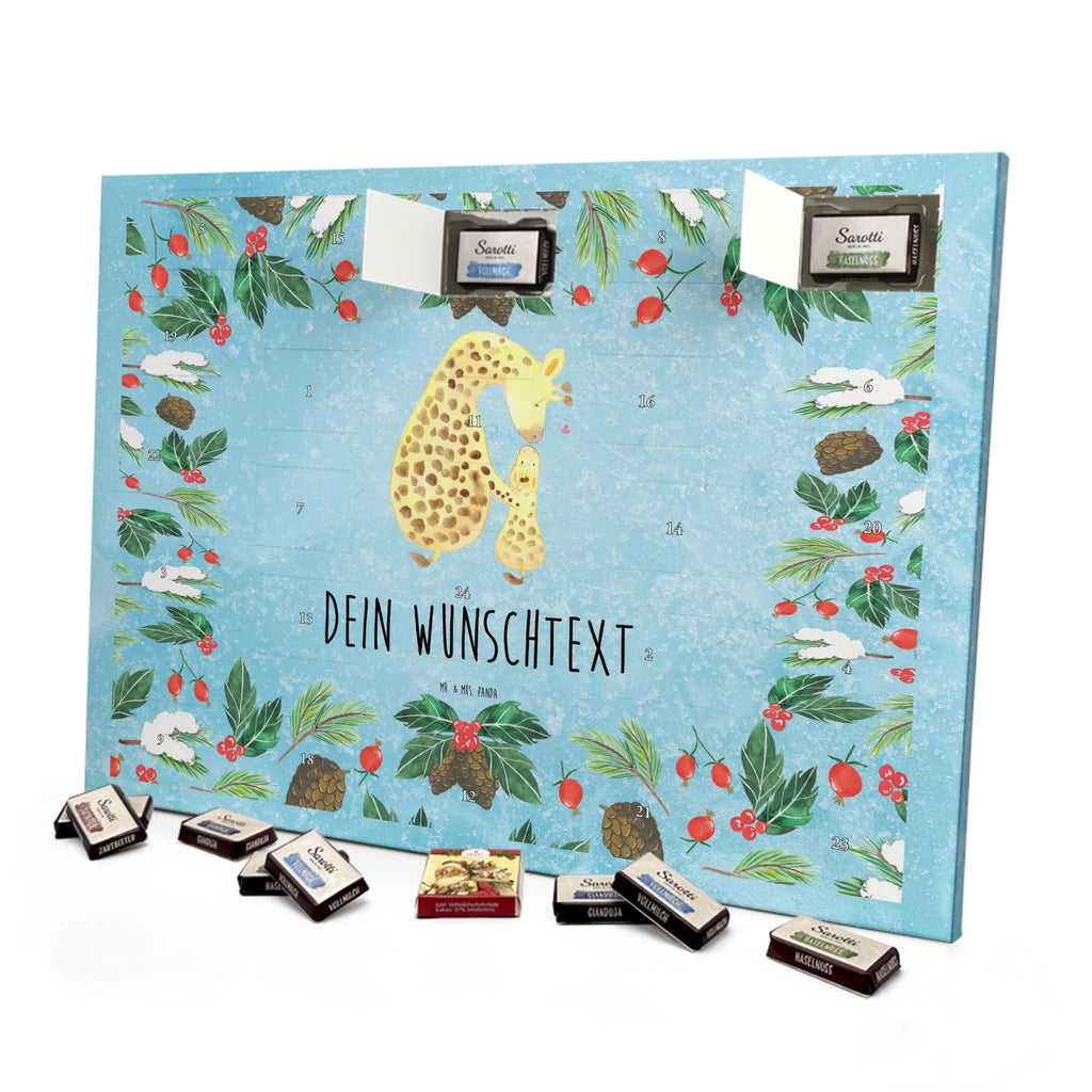 Adventskalender mit Namen Giraffe Kind Adventskalender mit Namen, Personalisierter Adventskalender, Wildtiere, Afrika, Mutter, Tochter, Mama, Lieblingsmensch, Giraffe, Sohn, Kind