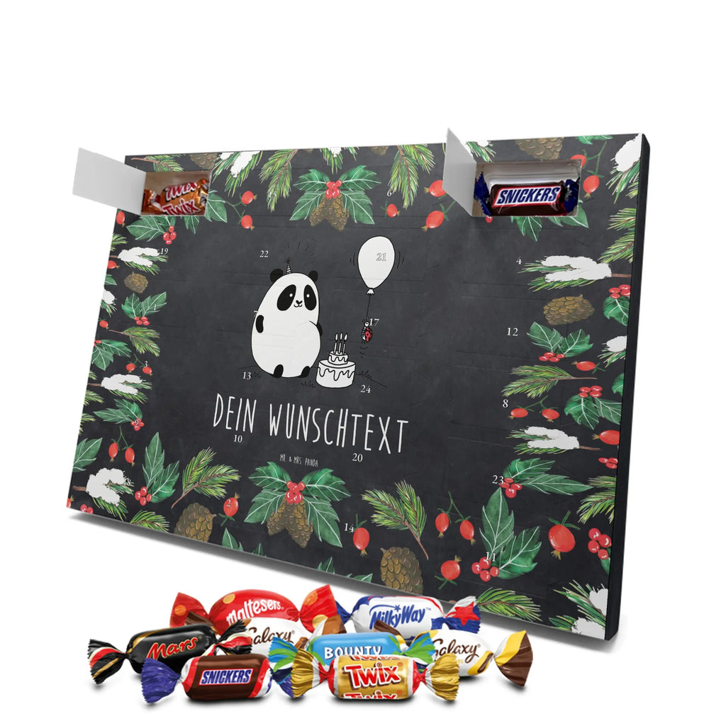  Panda urodziny Personalisierter Adventskalender, Adventskalender mit Namen