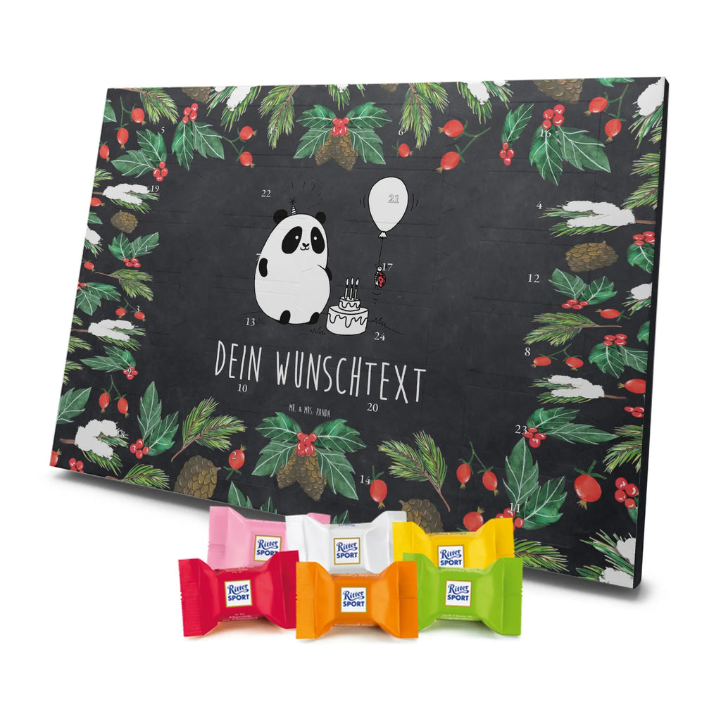  Panda urodziny Personalisierter Adventskalender, Adventskalender mit Namen