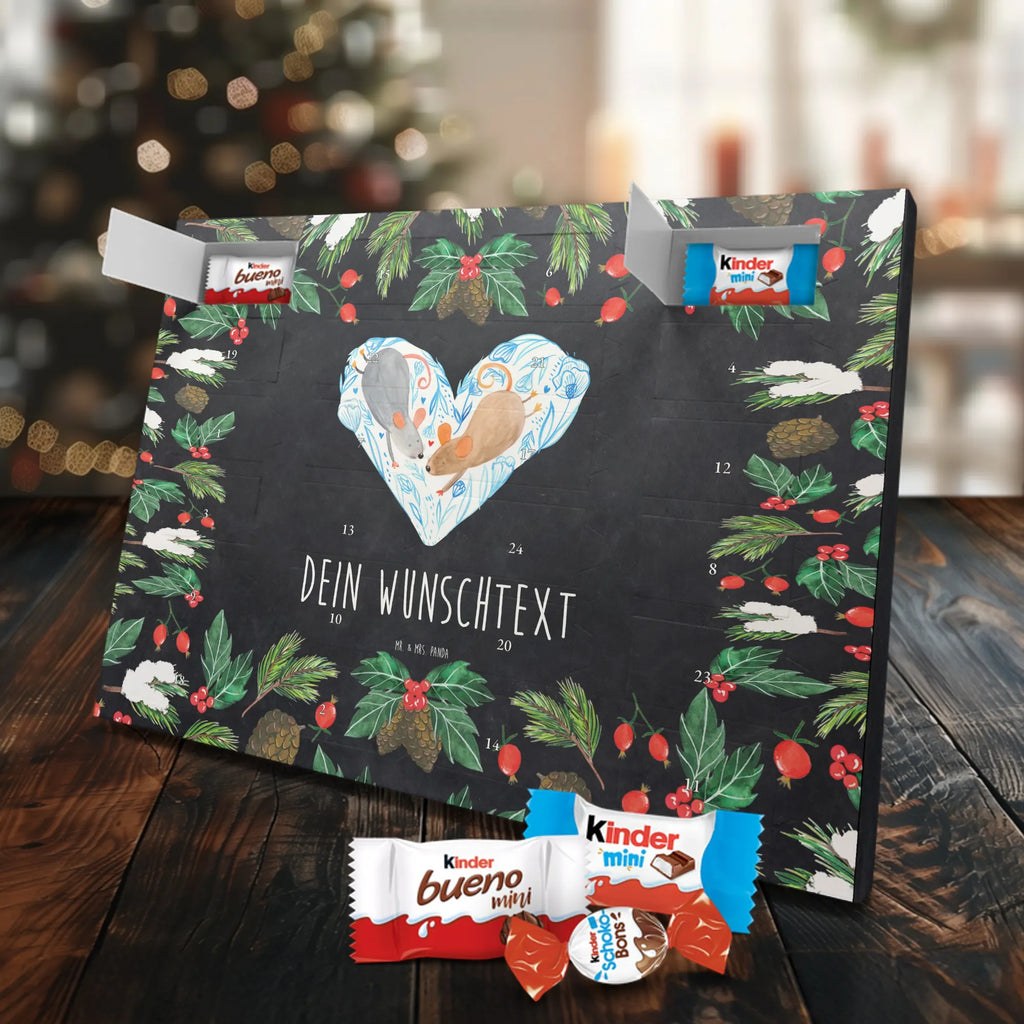 Adventskalender mit Namen Mäuse Herz Personalisierter Adventskalender, Adventskalender mit Namen, Ehefrau, Freundin, Verlobung, Jahrestag, Liebe, Freund, Partner, Heiraten, Ehemann, Heiratsantrag, Liebesgeschenk, Hocheitstag, Hochzeit, Liebesbeweis, Liebesbotschaft, Geschenk für Zwei, Love, Gemeinsamkeit, Mäuse, Lieblingsmensch, Maus