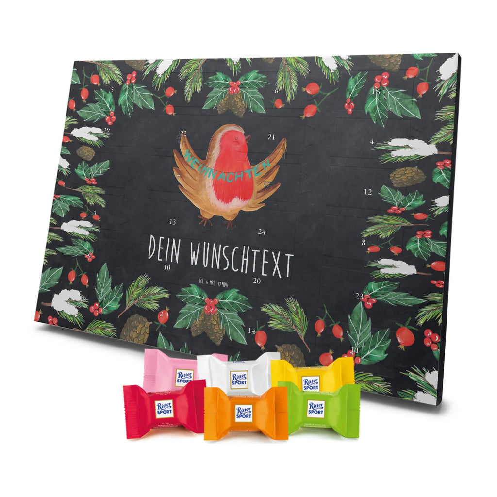 Personalisierter Schoko Adventskalender Rotkehlchen Weihnachten Personalisierter Adventskalender, Adventskalender mit Namen, Wintermotiv, Nikolaus, Weihnachten, Weihnachtsdeko, Winter, Advent, Heiligabend, Vogel, Frohe Weihnachten, Weihnachtsmotiv, Weihnachtsgruß, Xmas