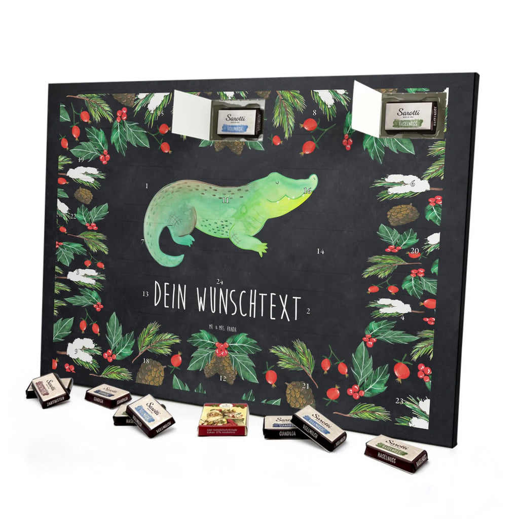 Personalisierter Schoko Adventskalender Krokodil Personalisierter Adventskalender, Adventskalender mit Namen, Meerestiere, Meer, Urlaub, Verrückt sein, Reiselust, Freundin, Spontan sein, Beste Freundin, Lieblingsmensch, Krokodil, Abenteuerlust, Krokodile
