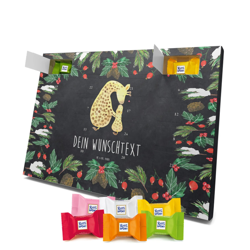 Adventskalender mit Namen Giraffe Kind Adventskalender mit Namen, Personalisierter Adventskalender, Wildtiere, Afrika, Mutter, Tochter, Mama, Lieblingsmensch, Giraffe, Sohn, Kind