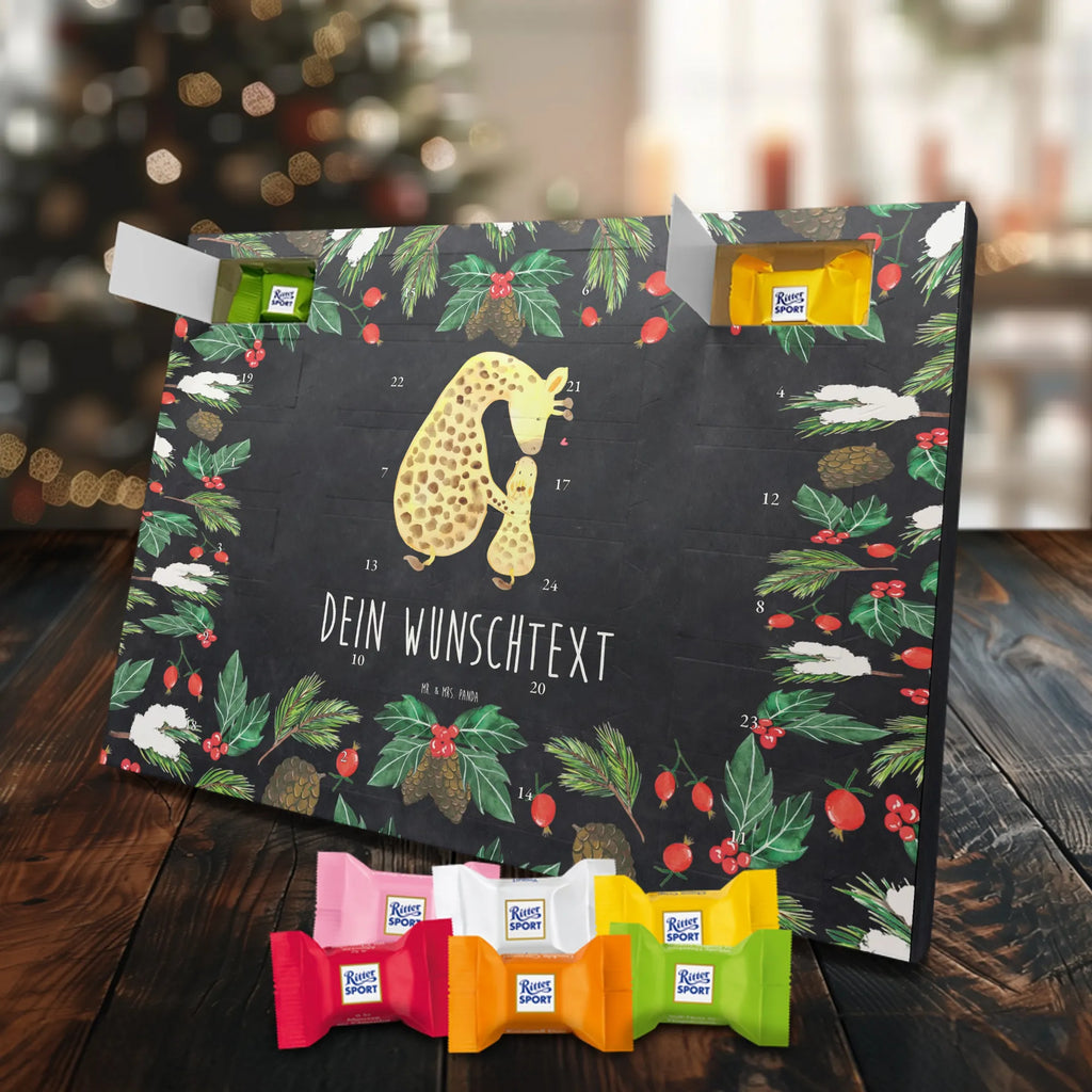 Adventskalender mit Namen Giraffe Kind Adventskalender mit Namen, Personalisierter Adventskalender, Wildtiere, Afrika, Mutter, Tochter, Mama, Lieblingsmensch, Giraffe, Sohn, Kind