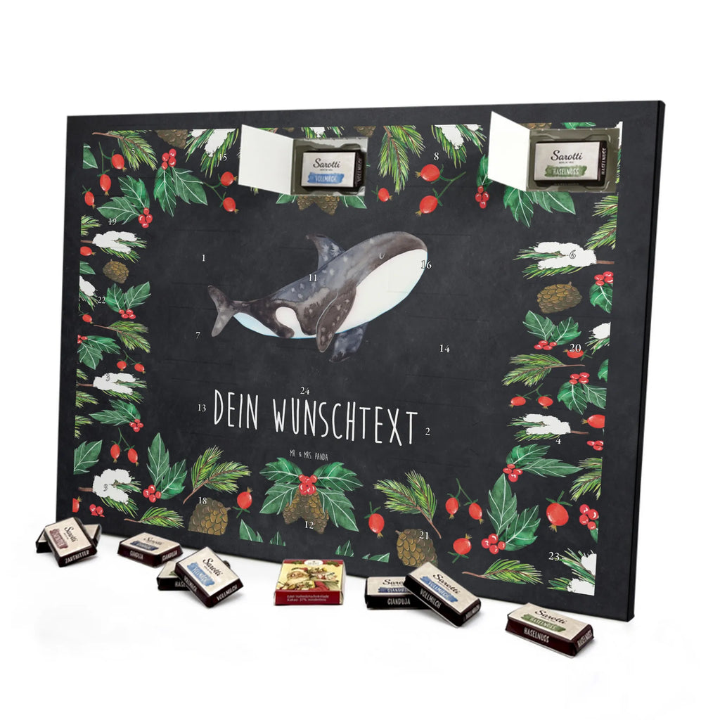 Adventskalender mit Namen Orca Personalisierter Adventskalender, Adventskalender mit Namen, Meer, Meerestiere, Urlaub, Arbeit, Startup, Selbstliebe, Killerwal, Orca, Büro, Orcas, Möglichkeiten, Motivation, Wal, Neustart