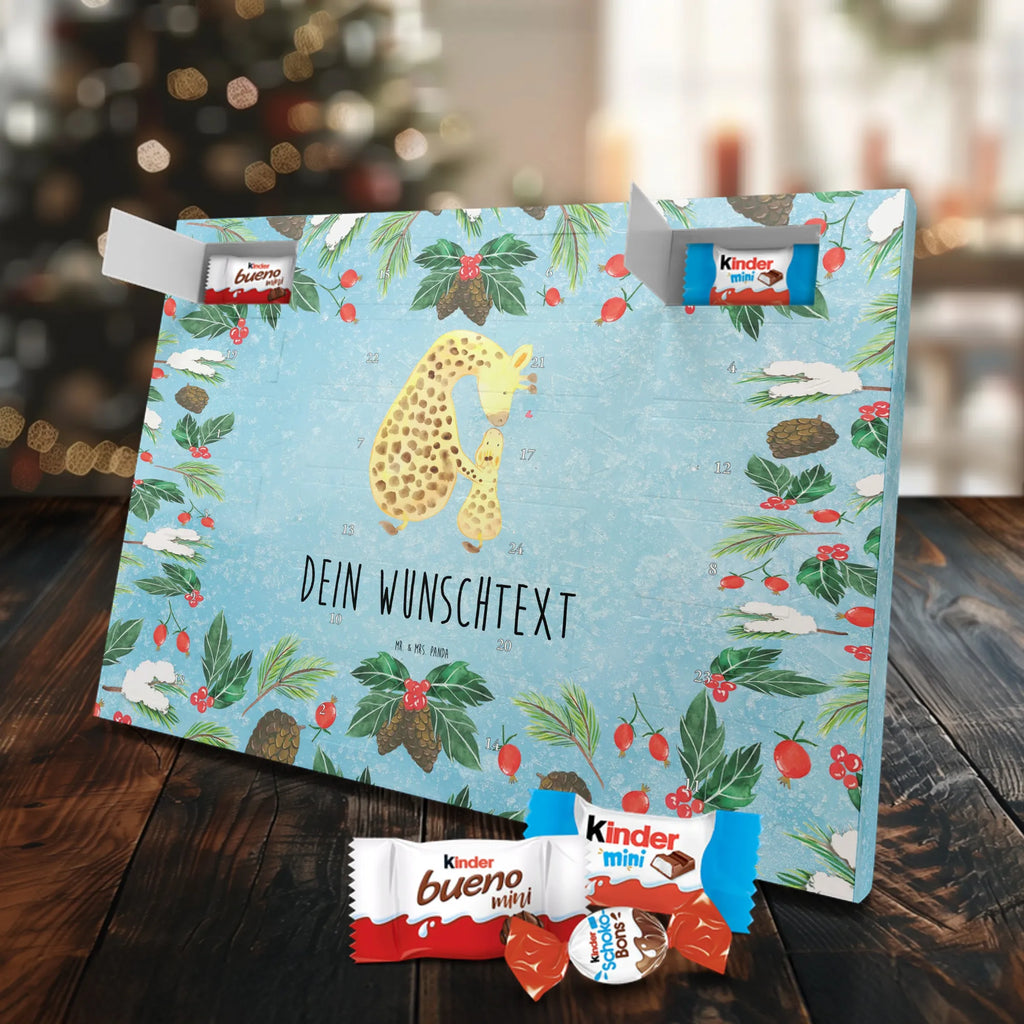 Adventskalender mit Namen Giraffe Kind Adventskalender mit Namen, Personalisierter Adventskalender, Wildtiere, Afrika, Mutter, Tochter, Mama, Lieblingsmensch, Giraffe, Sohn, Kind
