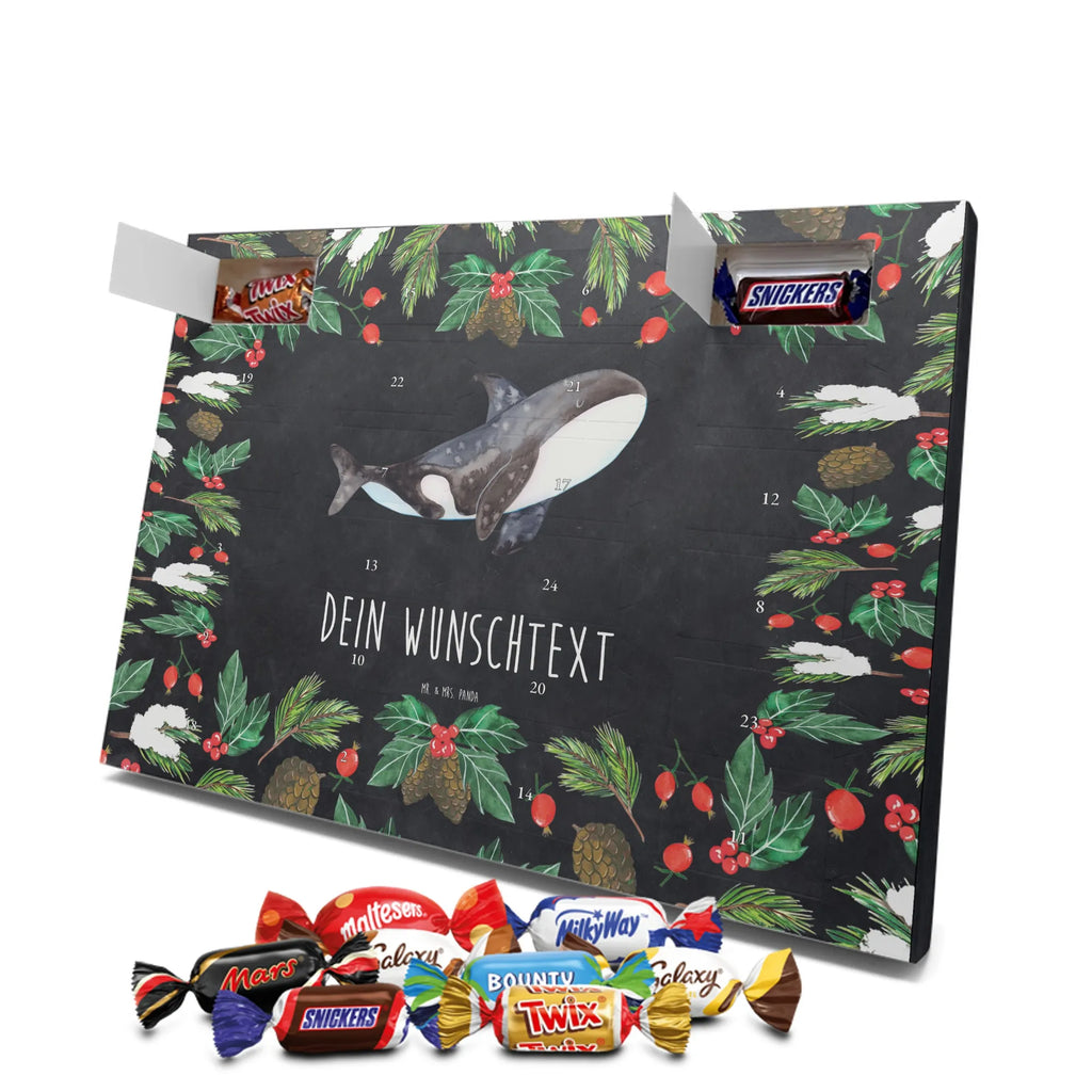 Adventskalender mit Namen Orca Personalisierter Adventskalender, Adventskalender mit Namen, Meer, Meerestiere, Urlaub, Arbeit, Startup, Selbstliebe, Killerwal, Orca, Büro, Orcas, Möglichkeiten, Motivation, Wal, Neustart