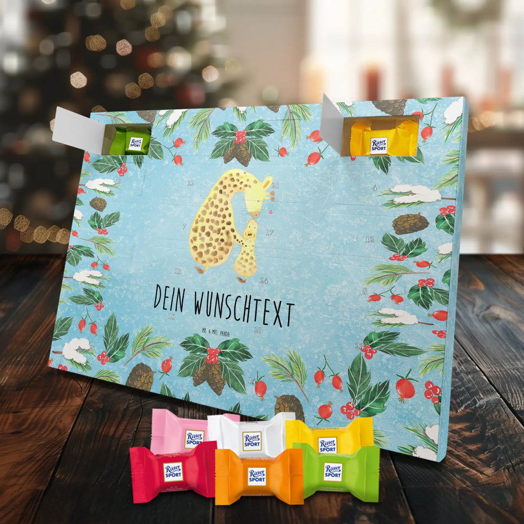 Adventskalender mit Namen Giraffe Kind Adventskalender mit Namen, Personalisierter Adventskalender, Wildtiere, Afrika, Mutter, Tochter, Mama, Lieblingsmensch, Giraffe, Sohn, Kind