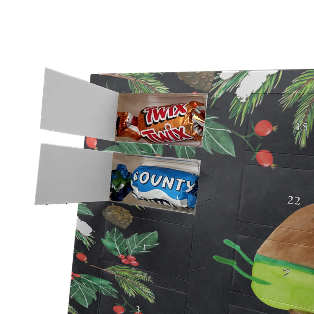 Adventskalender mit Namen Avocado Yoga Adventskalender mit Namen, Personalisierter Adventskalender, Gesund, Vegan, Veggie, Avocado, Avocado Yoga Vegan