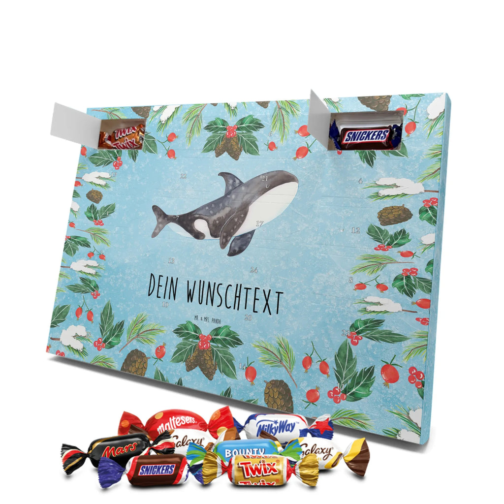 Adventskalender mit Namen Orca Personalisierter Adventskalender, Adventskalender mit Namen, Meer, Meerestiere, Urlaub, Arbeit, Startup, Selbstliebe, Killerwal, Orca, Büro, Orcas, Möglichkeiten, Motivation, Wal, Neustart