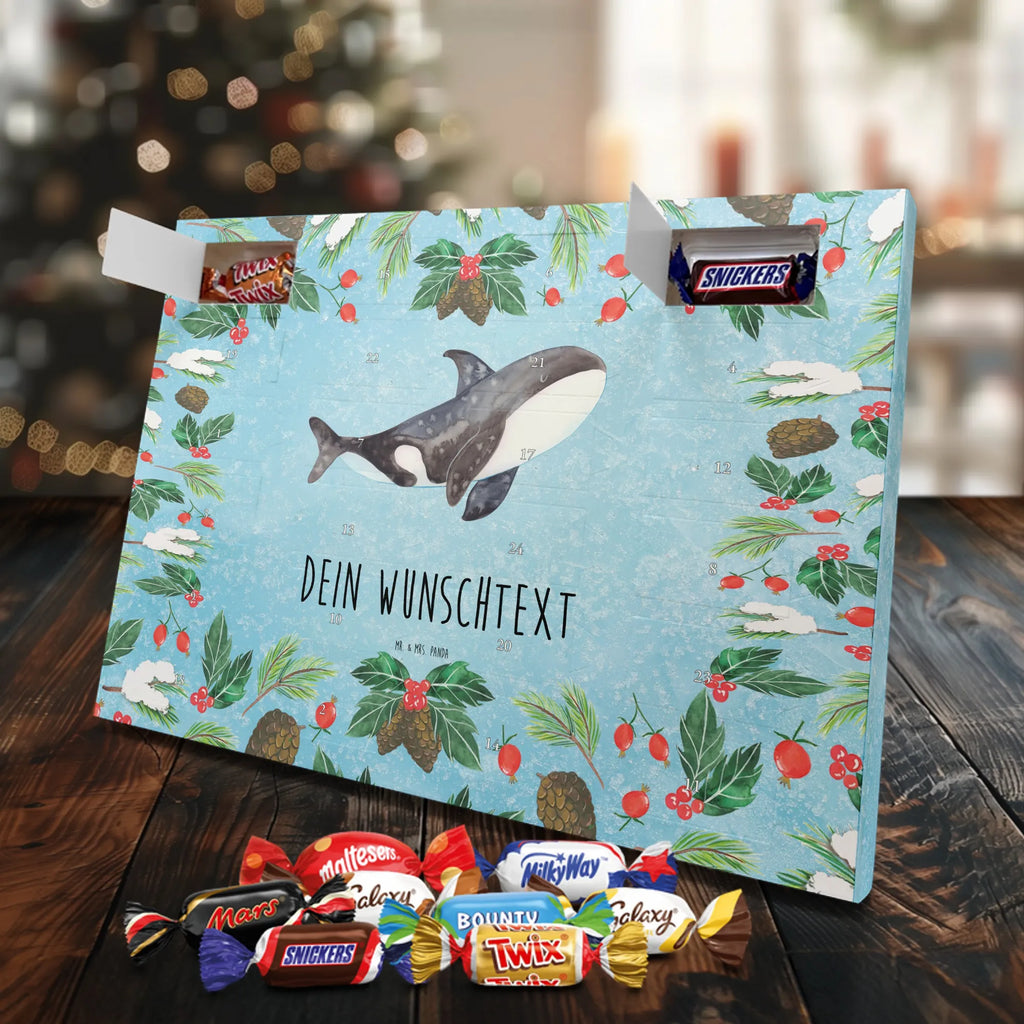 Adventskalender mit Namen Orca Personalisierter Adventskalender, Adventskalender mit Namen, Meer, Meerestiere, Urlaub, Arbeit, Startup, Selbstliebe, Killerwal, Orca, Büro, Orcas, Möglichkeiten, Motivation, Wal, Neustart