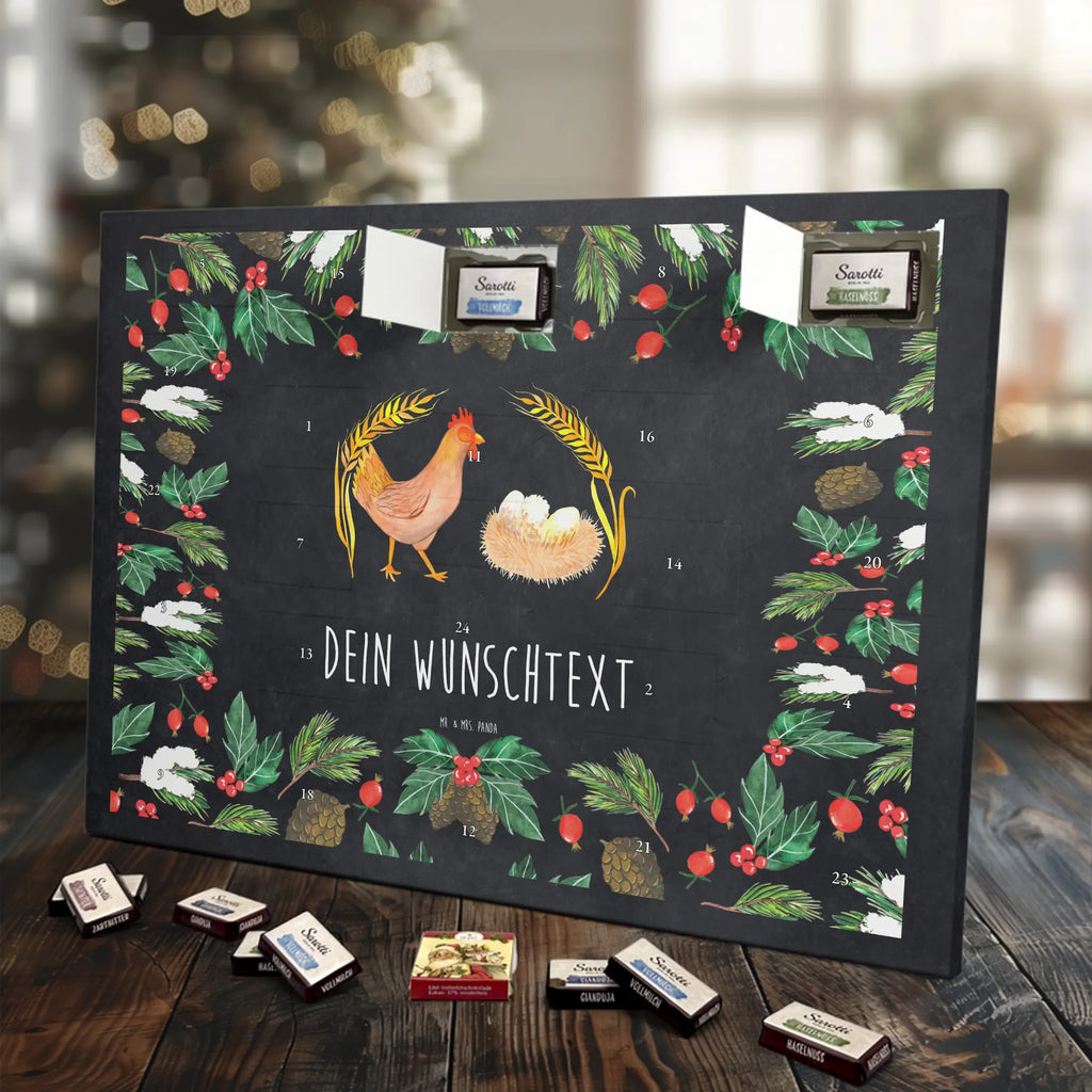Personalisierter Schoko Adventskalender Huhn Stolz Personalisierter Adventskalender, Adventskalender mit Namen, Landwirt, Landwirtin, Hoftiere, Bauernhof, Hahn, Hof, Eier, Magie, Schwangerschaft, Henne, Landleben, Geburt, Motivation, Hühner, Spruch