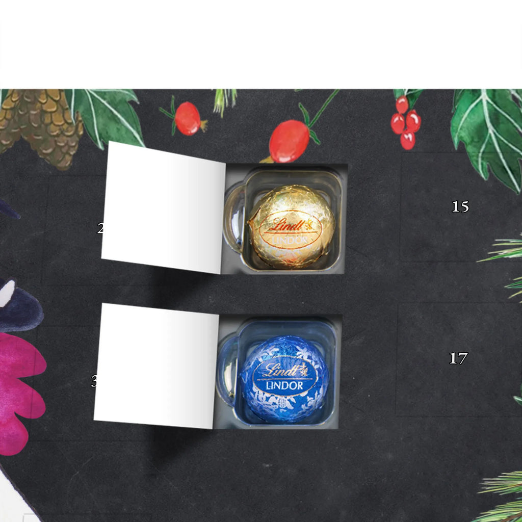 Chocolate advent calendar unicorn Witch bad girl, mad, witch, wife gift, girlfriend present, devil, bitch