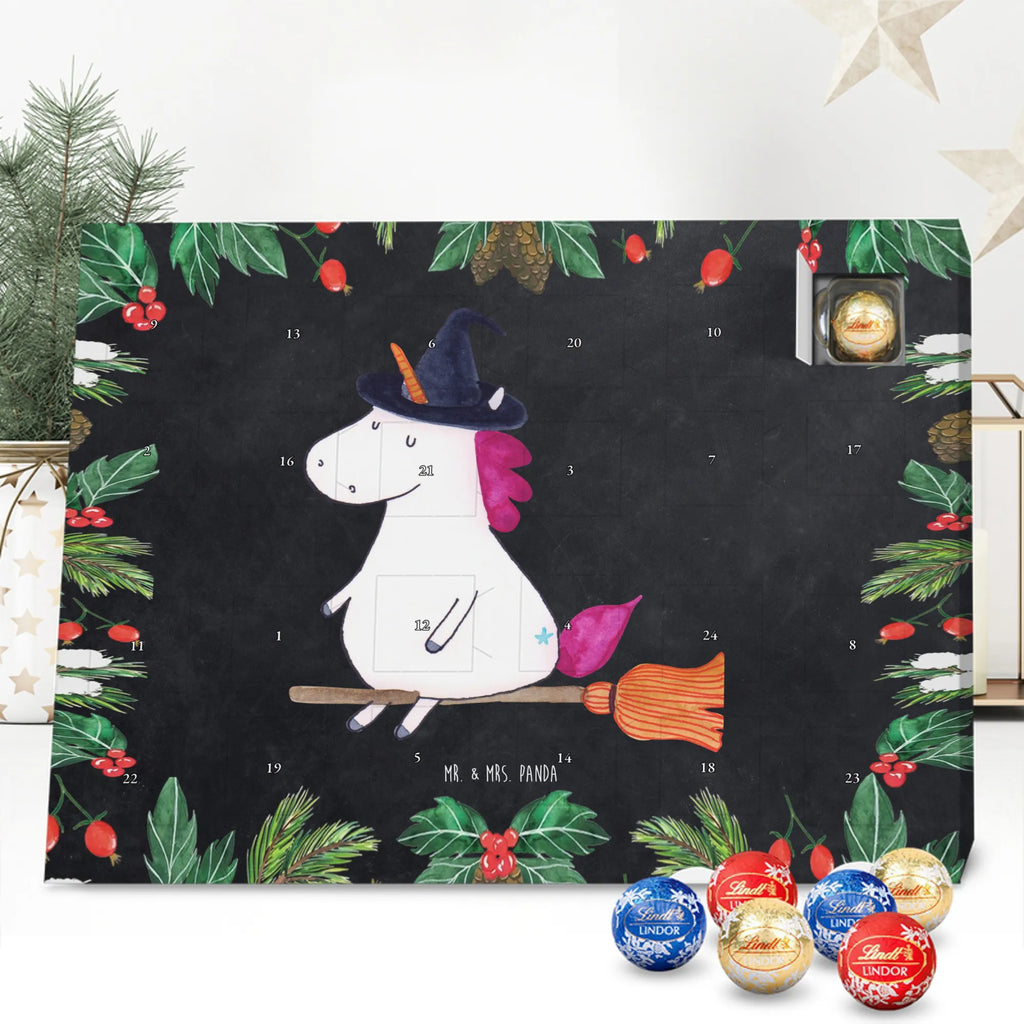 Chocolate advent calendar unicorn Witch bad girl, mad, witch, wife gift, girlfriend present, devil, bitch