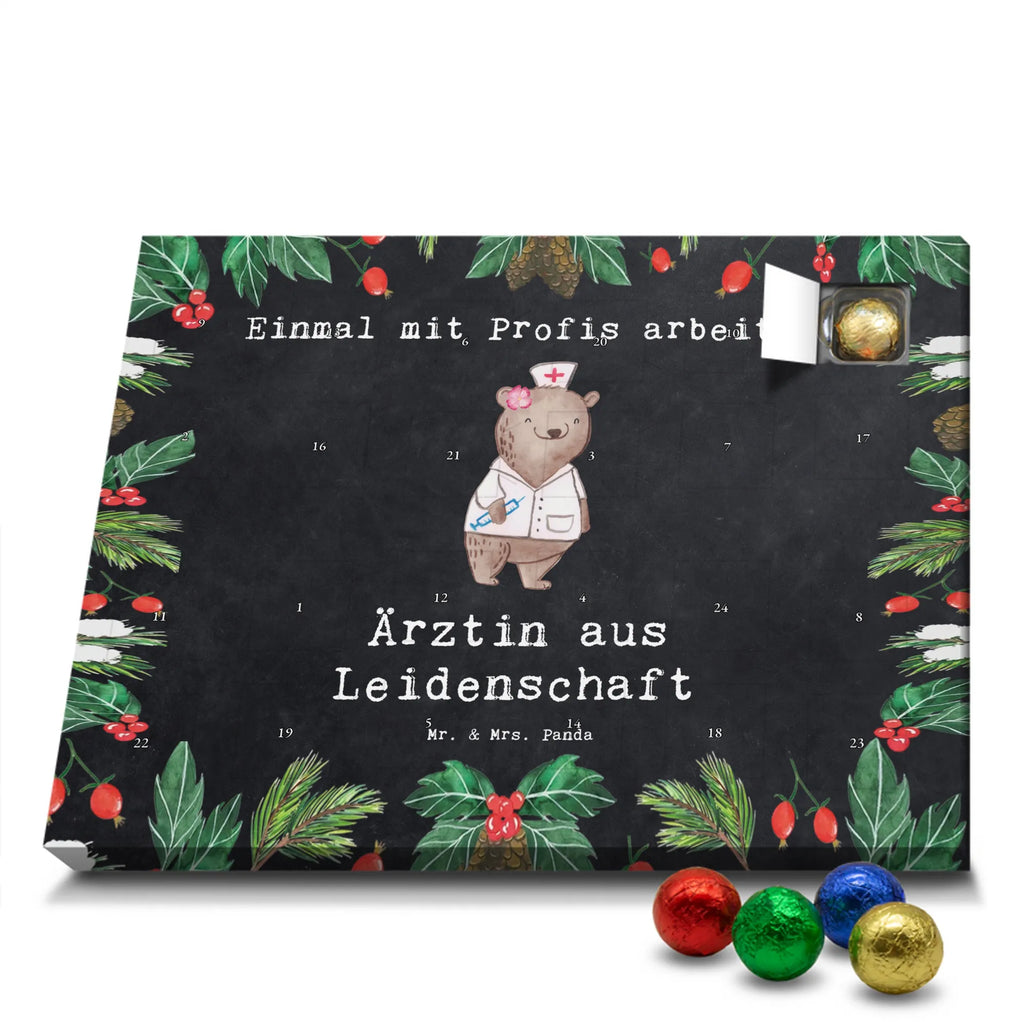 Chocolate advent calendar female doctor Passion gift, sayings, gift idea, best, farewell gift, passing exam, anniversary, retirement, promotion, job start, profession