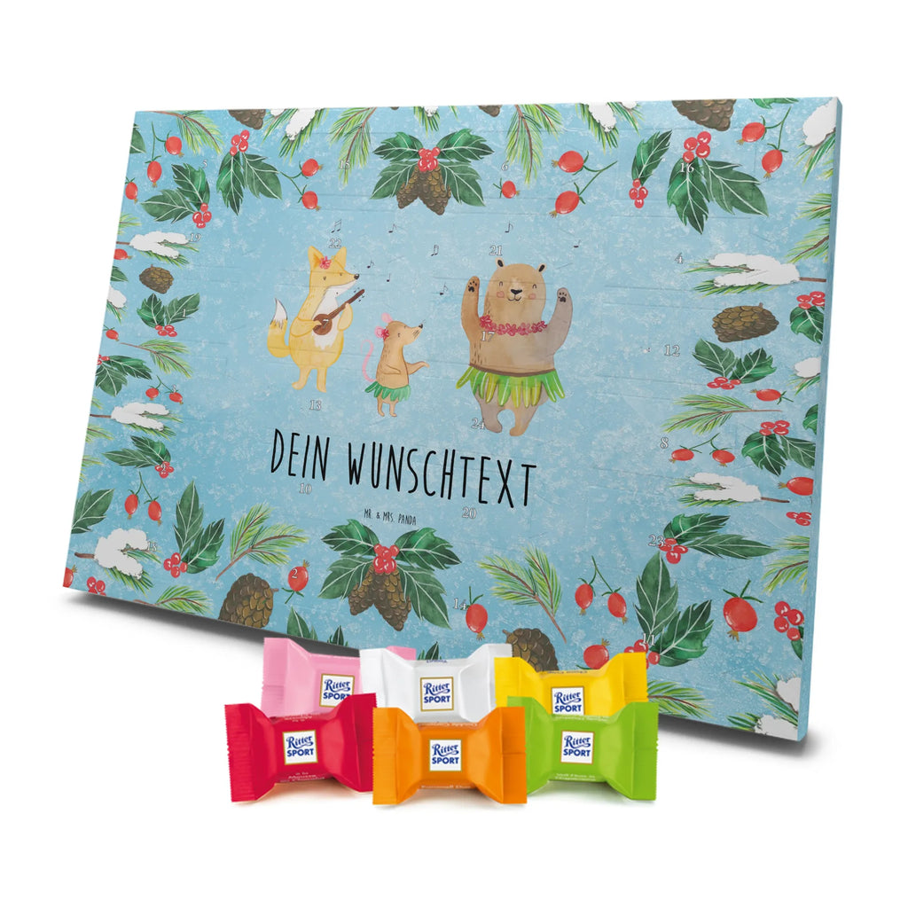  forest animals Aloha card, gift ideas, gifts, animal lover, special gifts, cute animal motives, hand drawn, small animals, good mood, cute, funny sayings, forest animals, music, forest, rabbit, dancing, laughter