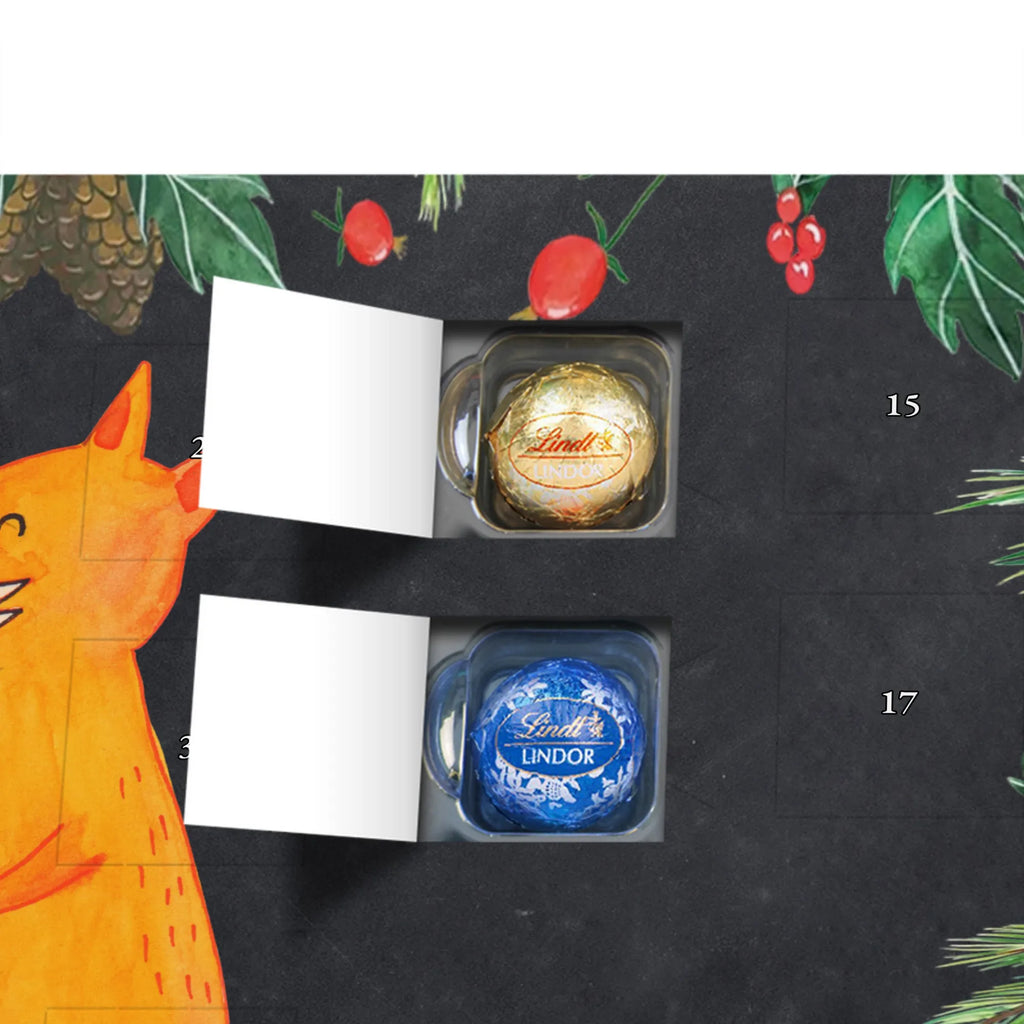 Chocolate advent calendar Fox guitar forest wildlife, clever as a fox, foxes, animal lover, music saying, singer, gift musician, guitar, musician