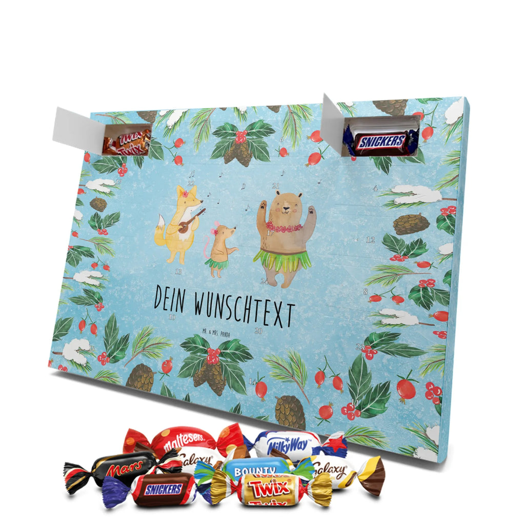  forest animals Aloha card, gift ideas, gifts, animal lover, special gifts, cute animal motives, hand drawn, small animals, good mood, cute, funny sayings, forest animals, music, forest, rabbit, dancing, laughter