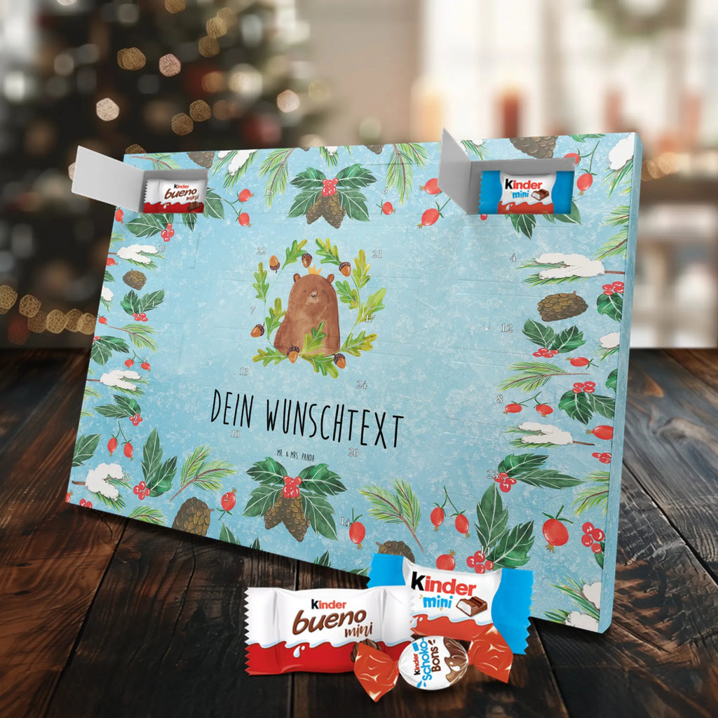 Personalisierter Schoko Adventskalender Bär König Adventskalender mit Namen, Personalisierter Adventskalender, Teddy, Bär, Teddybär, Vater, Papa, Papa Bär, Papi, Dad, Bester Papa, Vatertag, Bester Vater, Weltbester Papa, Daddy