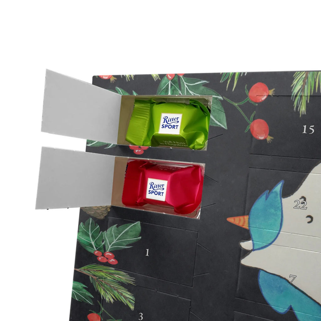 Chocolate advent calendar unicorn dummy birth present, birth gift, mother, gift birth, toddler, infant, pacifier