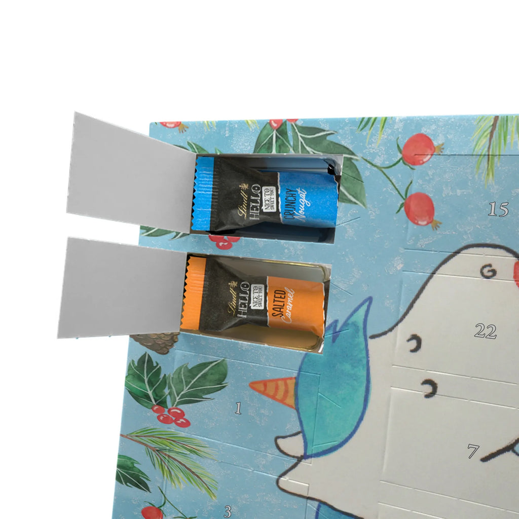 Chocolate advent calendar unicorn dummy birth present, birth gift, mother, gift birth, toddler, infant, pacifier