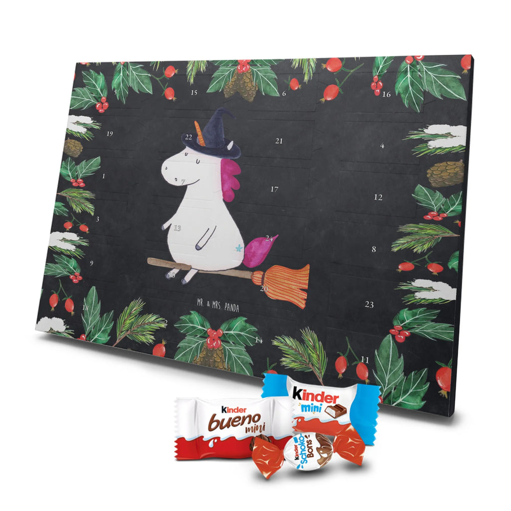 Chocolate advent calendar unicorn Witch bad girl, mad, witch, wife gift, girlfriend present, devil, bitch