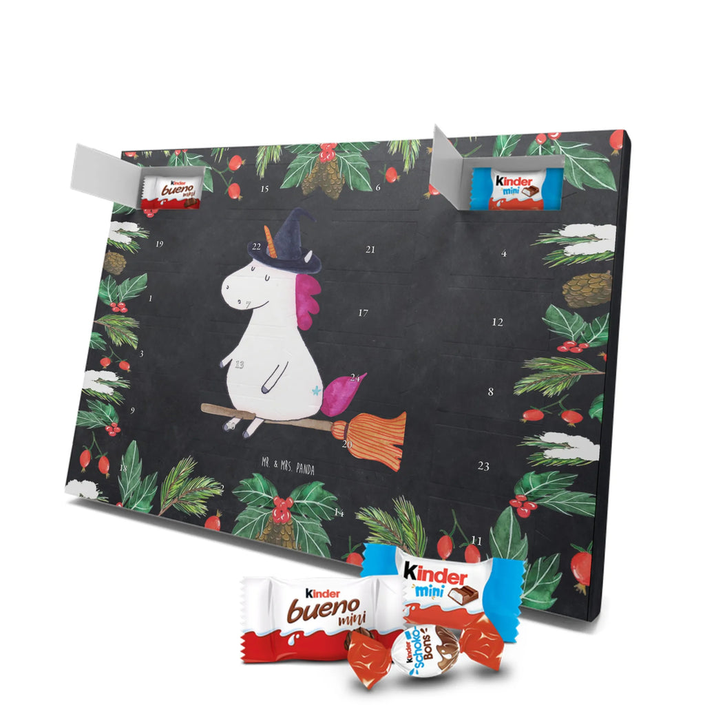 Chocolate advent calendar unicorn Witch bad girl, mad, witch, wife gift, girlfriend present, devil, bitch