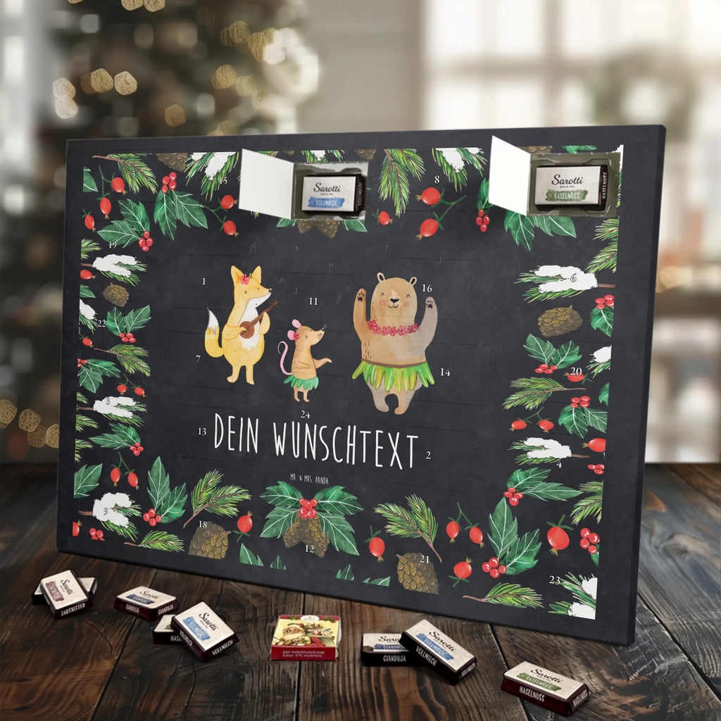  forest animals Aloha card, gift ideas, gifts, animal lover, special gifts, cute animal motives, hand drawn, small animals, good mood, cute, funny sayings, forest animals, music, forest, rabbit, dancing, laughter