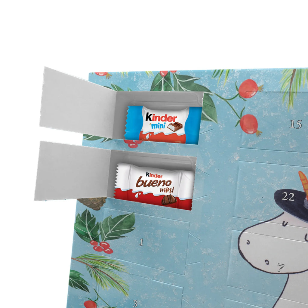 Chocolate advent calendar unicorn Witch bad girl, mad, witch, wife gift, girlfriend present, devil, bitch