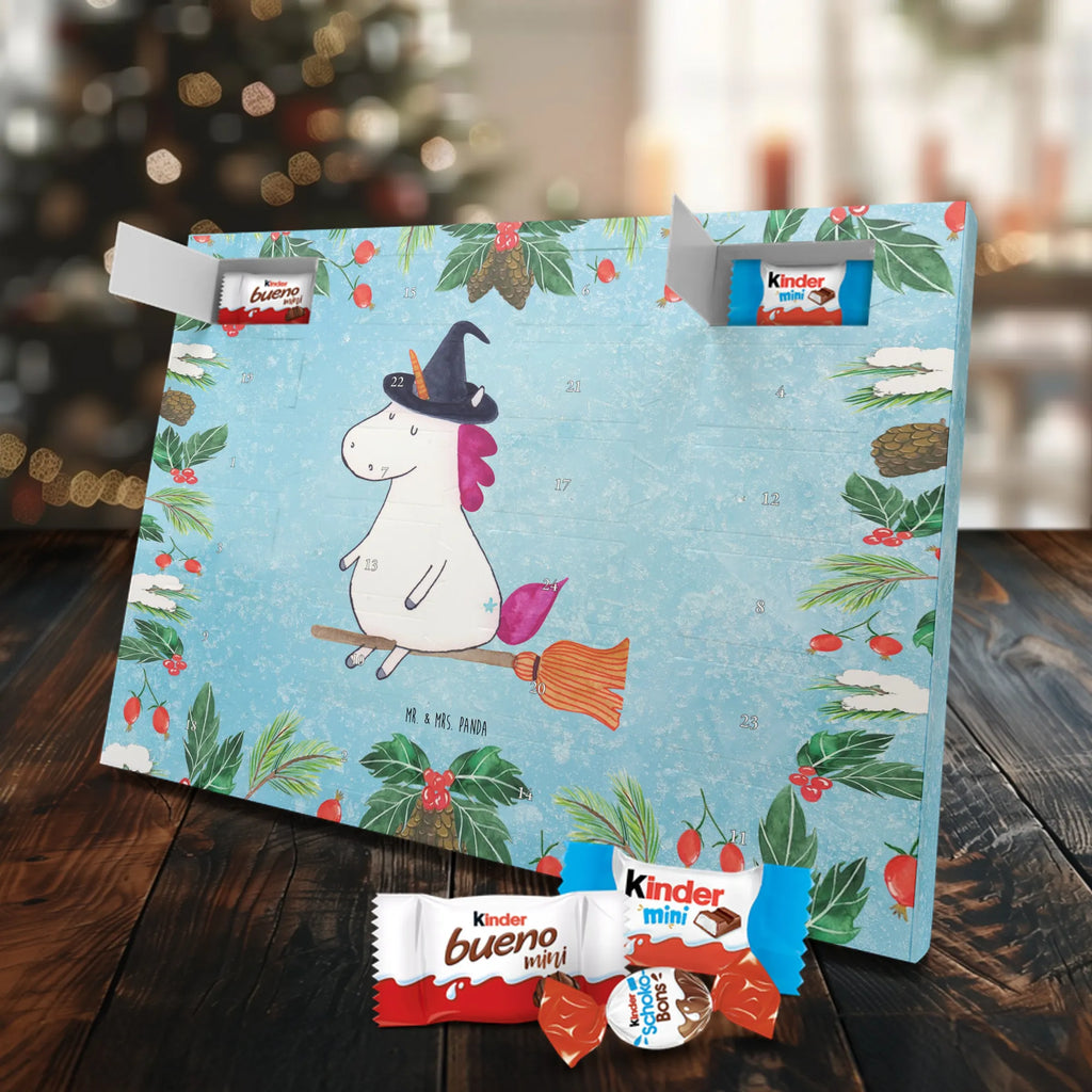 Chocolate advent calendar unicorn Witch bad girl, mad, witch, wife gift, girlfriend present, devil, bitch