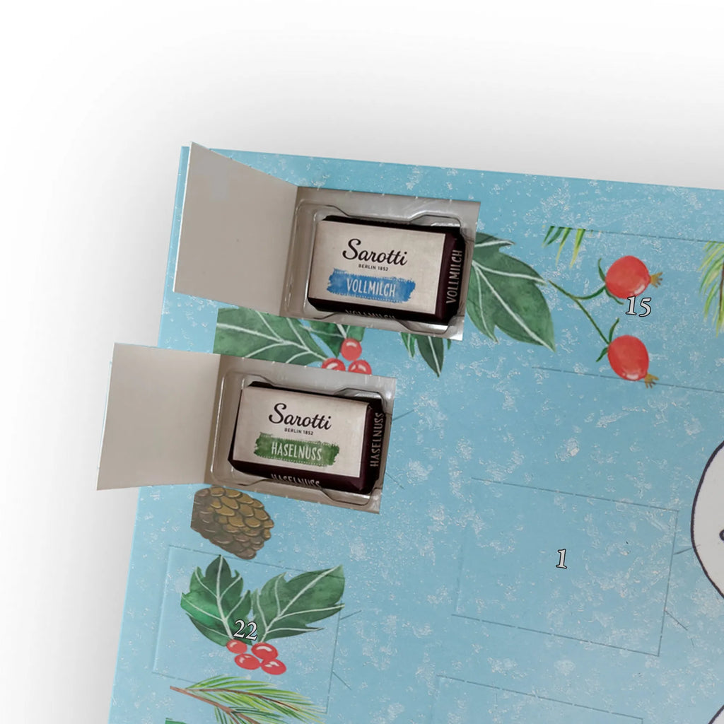 Chocolate advent calendar unicorn Suitcase travel, adventure, suitcase, holiday present, luggage, traveler gift