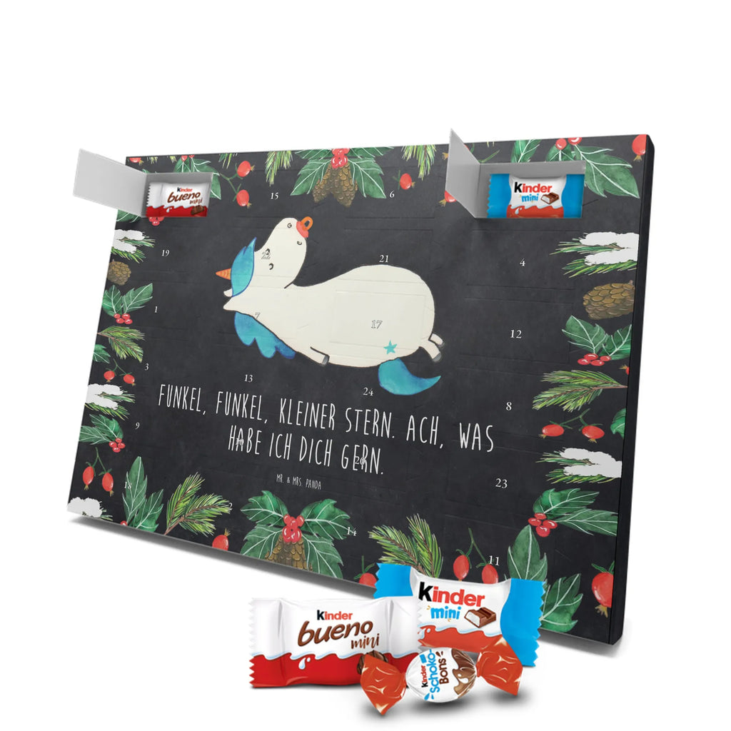 Chocolate advent calendar unicorn dummy birth present, birth gift, mother, gift birth, toddler, infant, pacifier