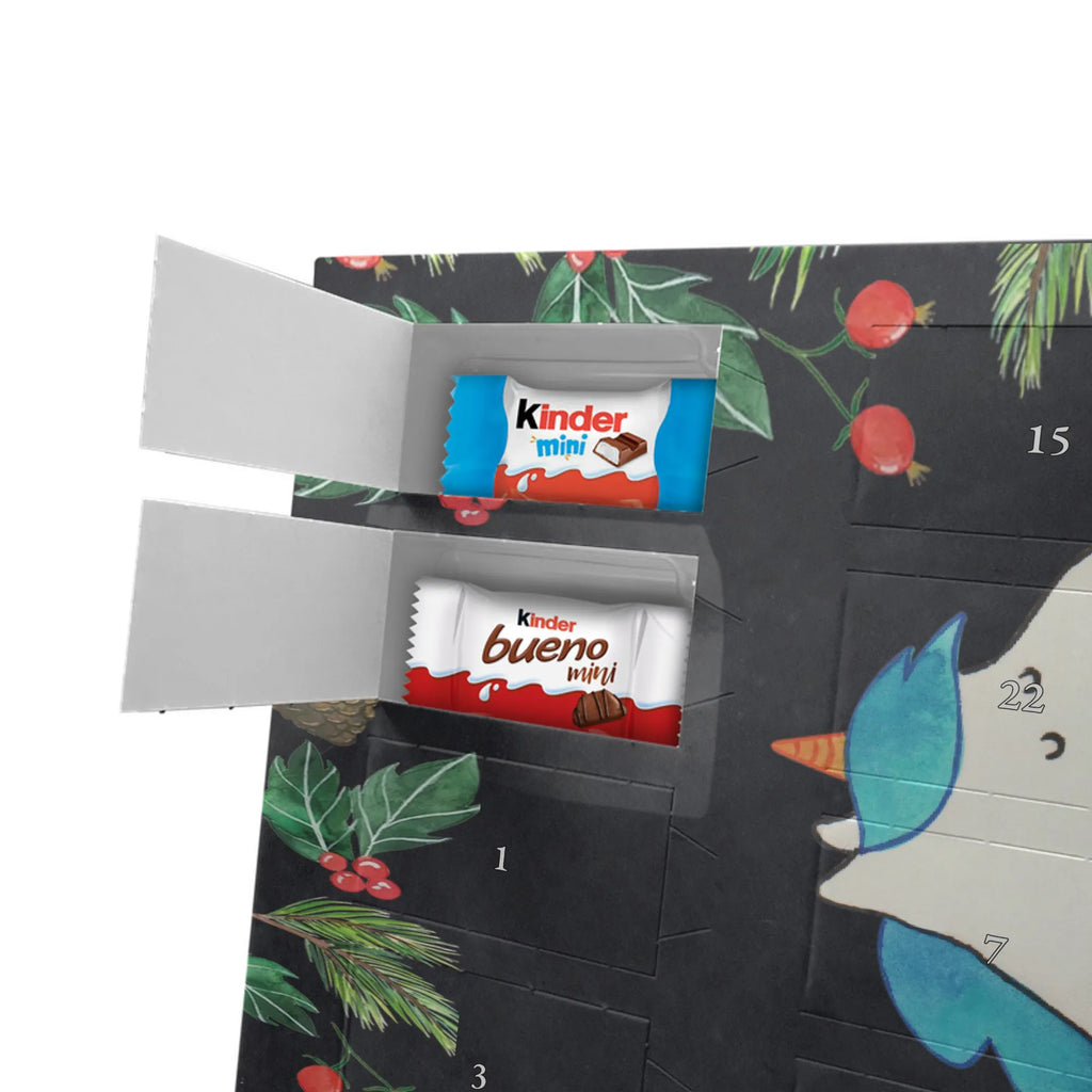 Chocolate advent calendar unicorn dummy birth present, birth gift, mother, gift birth, toddler, infant, pacifier