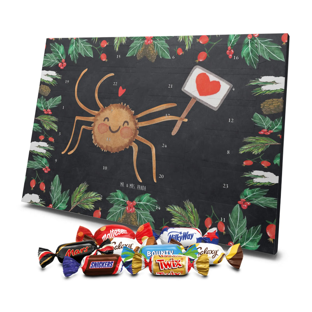 Chocolate advent calendar Spider Agatha Motivation Spider, Spider Agathe