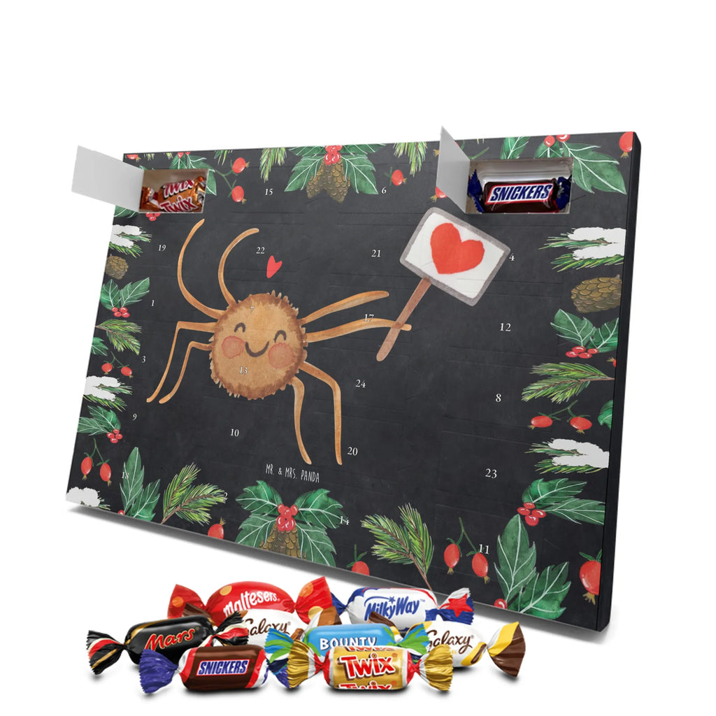 Chocolate advent calendar Spider Agatha Motivation Spider, Spider Agathe