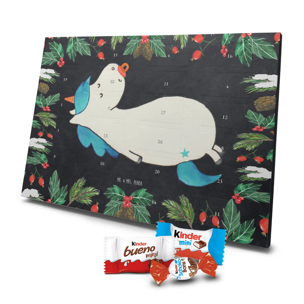 Chocolate advent calendar unicorn dummy birth present, birth gift, mother, gift birth, toddler, infant, pacifier