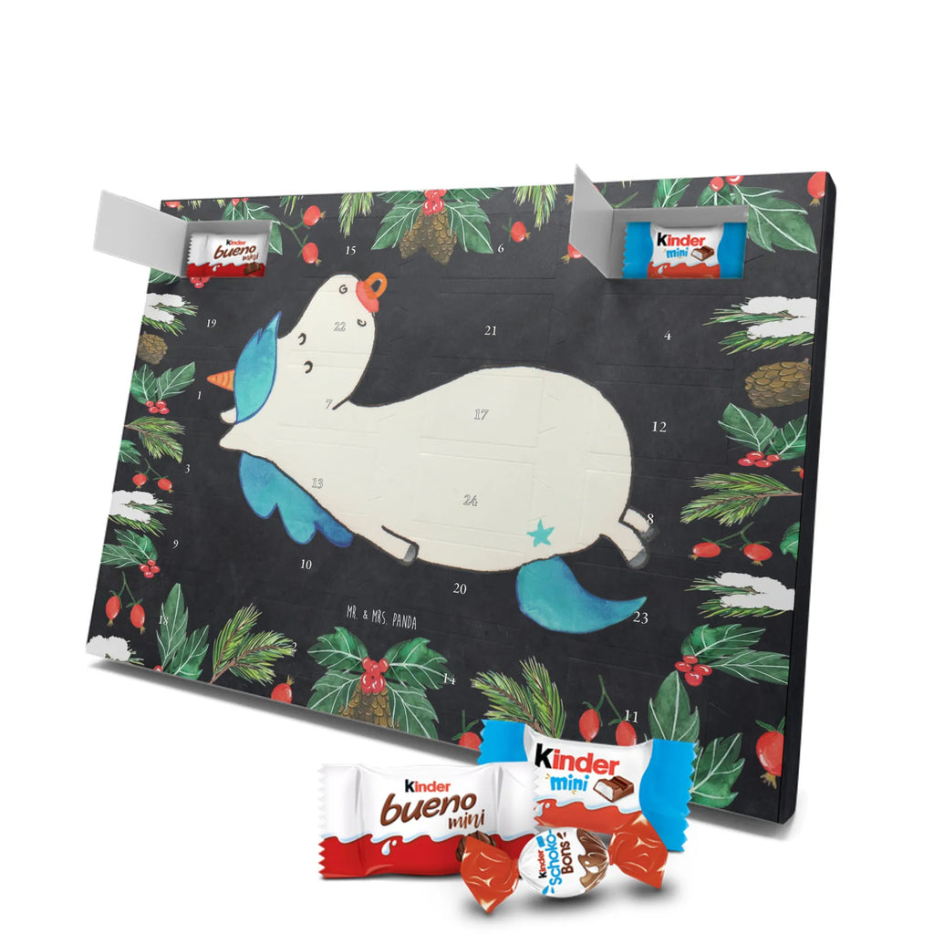 Chocolate advent calendar unicorn dummy birth present, birth gift, mother, gift birth, toddler, infant, pacifier