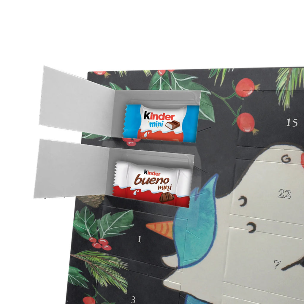 Chocolate advent calendar unicorn dummy birth present, birth gift, mother, gift birth, toddler, infant, pacifier