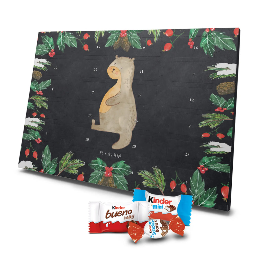 Chocolate advent calendar otter Belly mammal, predator, gifts for people in love, gift ideas for animal lovers, animal, aquatic animal, marten, otter gifts, water mammal, water, water animal, sea otter, animal lover, European otter, baby otter, Otter Sea Otter Lake Otter