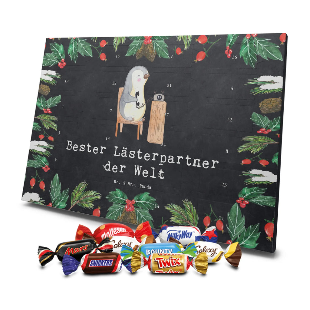Chocolate advent calendar penguin Best blasphemous partner in the world gift, birthday, gift idea, birthday present, giving, thank you, for, make you happy, gift tip, fun, Blasphemer partner, friend, blaspheme, blasphemer sister, Lester partner, best friend