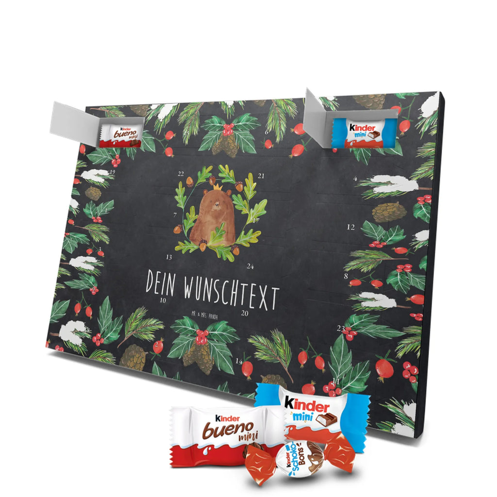 Personalisierter Schoko Adventskalender Bär König Adventskalender mit Namen, Personalisierter Adventskalender, Teddy, Bär, Teddybär, Vater, Papa, Papa Bär, Papi, Dad, Bester Papa, Vatertag, Bester Vater, Weltbester Papa, Daddy