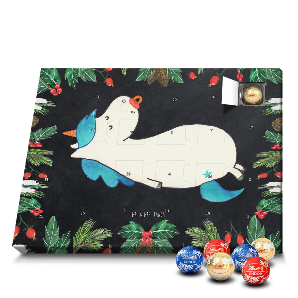 Chocolate advent calendar unicorn dummy birth present, birth gift, mother, gift birth, toddler, infant, pacifier