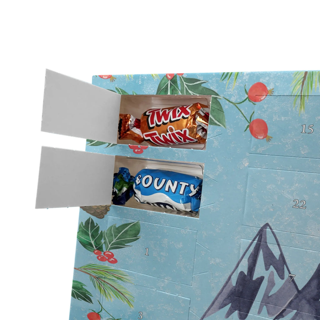 Chocolate advent calendar unicorn climber adventurer, travel, mountaineer, vacation, world traveler, adventure, mountains, world trip, explorer