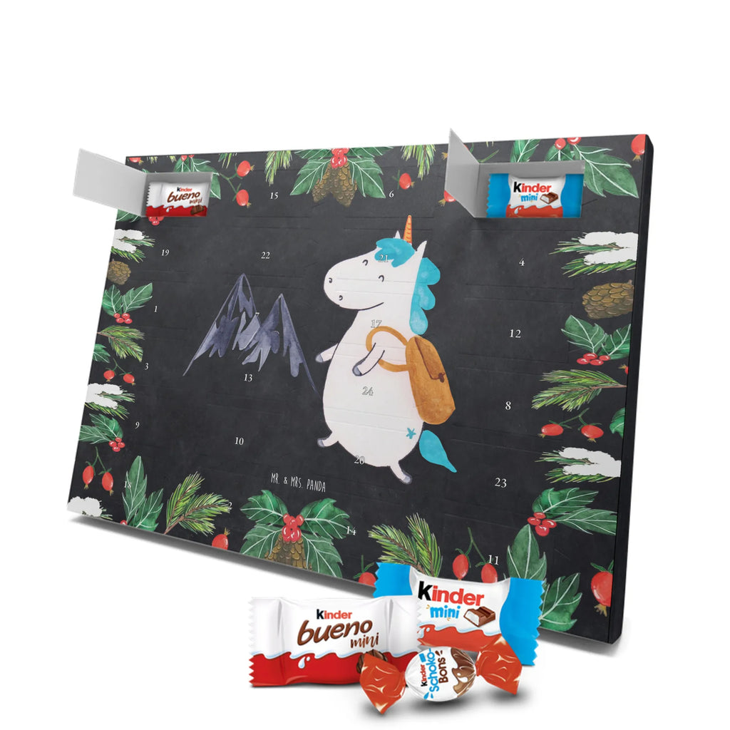 Chocolate advent calendar unicorn climber adventurer, travel, mountaineer, vacation, world traveler, adventure, mountains, world trip, explorer