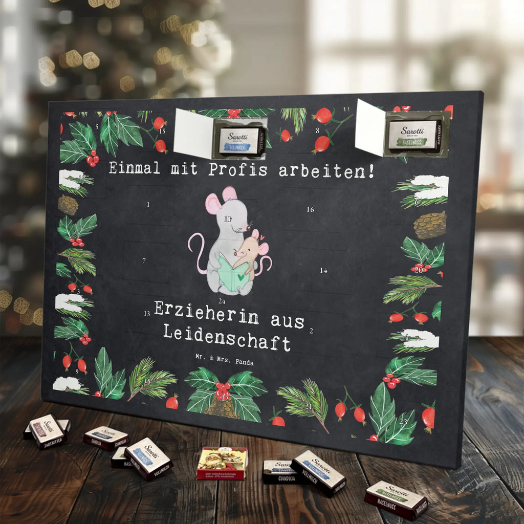 Chocolate advent calendar Educator Passion gift, sayings, gift idea, best, farewell gift, passing exam, anniversary, retirement, promotion, job start, profession